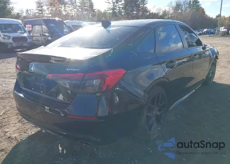 2024 Honda Civic Sport from USA, damaged, VIN 2HGFE2F51RH589774